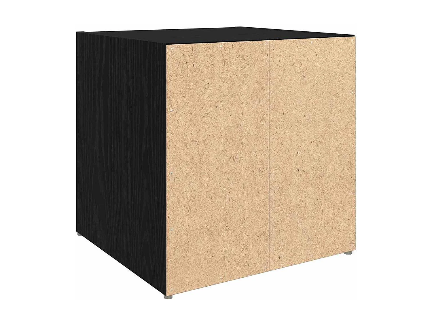 Gabinete para TV 2 peças Preto 37 x 35 x 37 cm Madeira processada