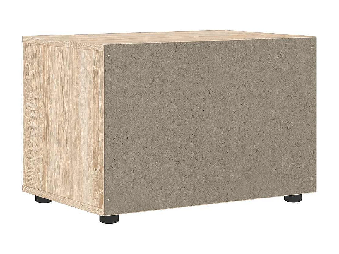 Meuble TV VISNES chêne sonoma 60x40x38 cm bois d'ingénierie