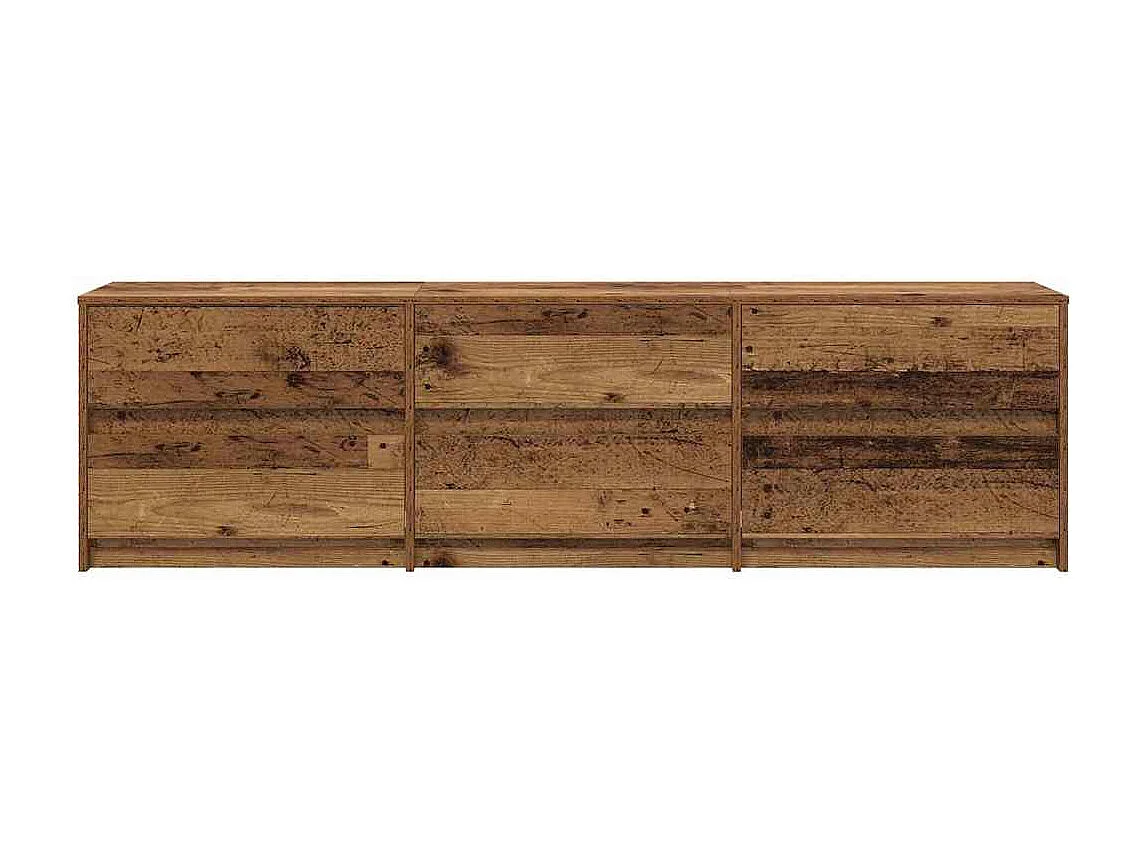 Meuble TV avec tiroir Marron 180 x 34 x 50 cm Bois d'ingénierie