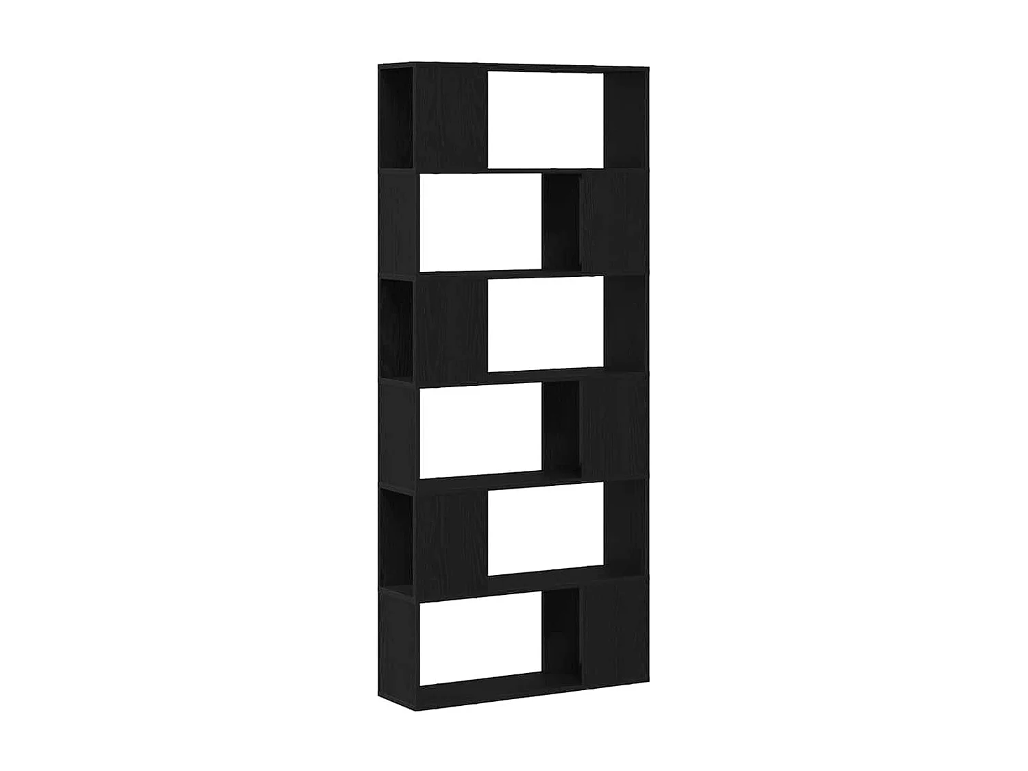 Meuble TV Noir 80 x 24 x 186 cm