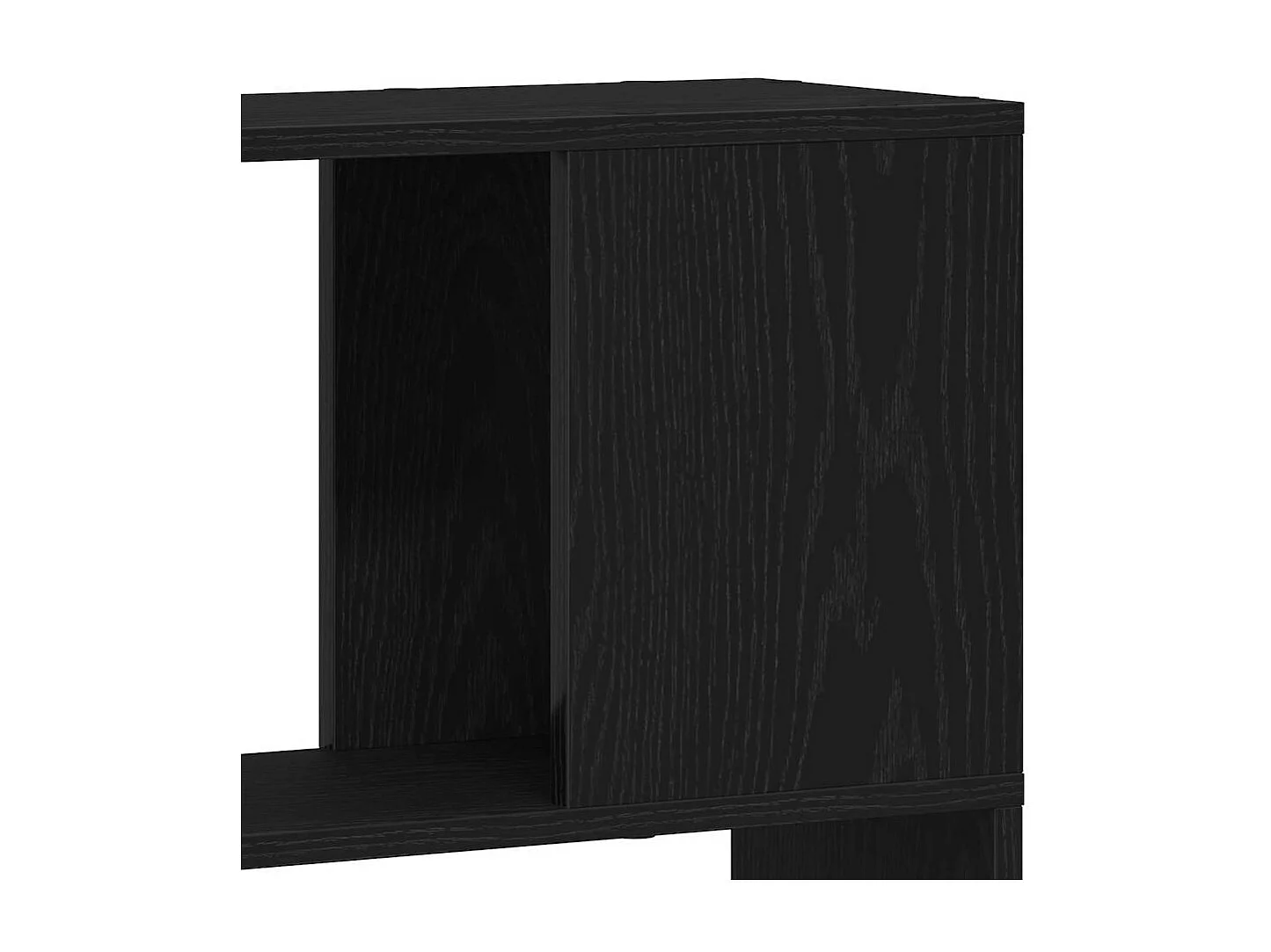 Meuble TV Noir 80 x 24 x 186 cm