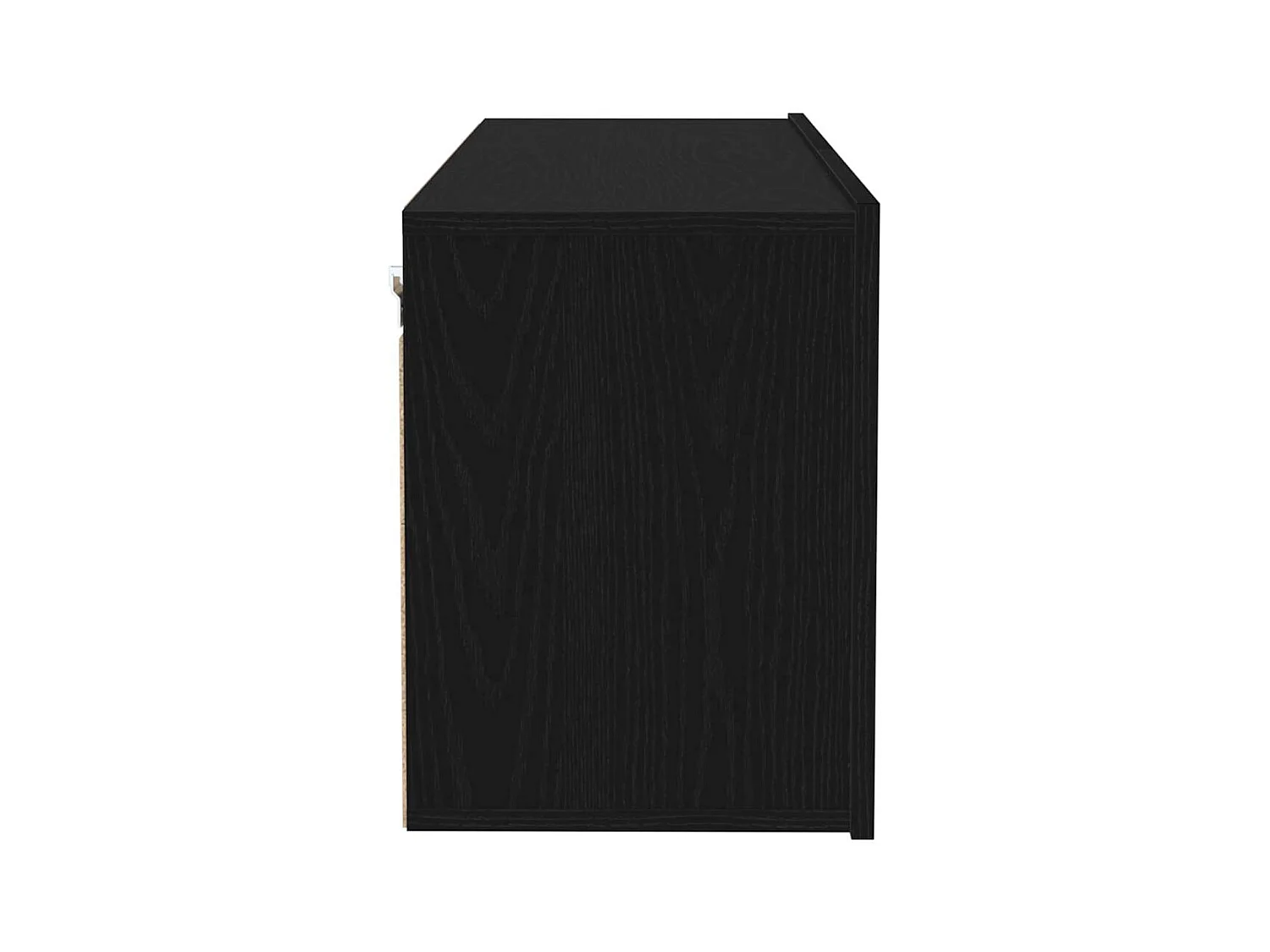 Meuble TV Chêne noir 100 x 30 x 41 cm Bois d'ingénierie