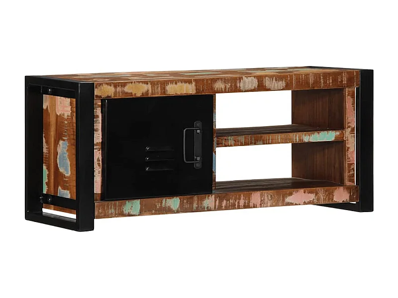 Tv-meubel 80x30x35 cm massief gerecycled hout