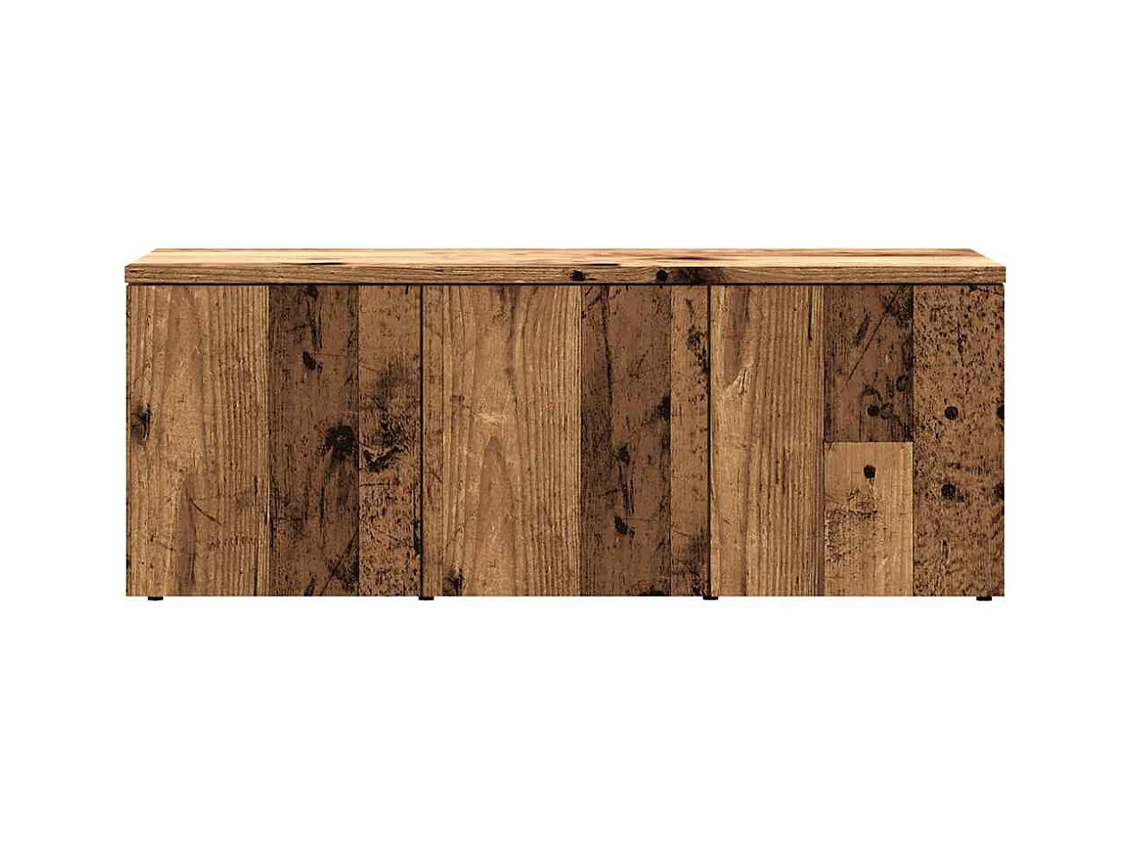 Móvel TV madeira antiga 80x34x30 cm madeira trabalhada