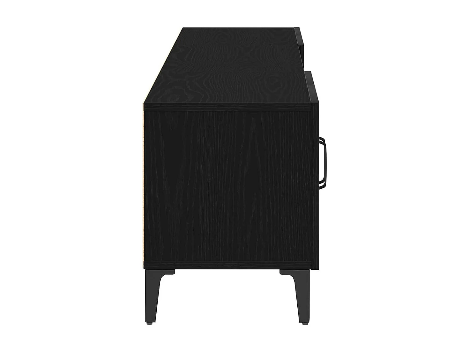 Meuble TV Chêne noir 180 x 31.5 x 40 cm Bois d'ingénierie