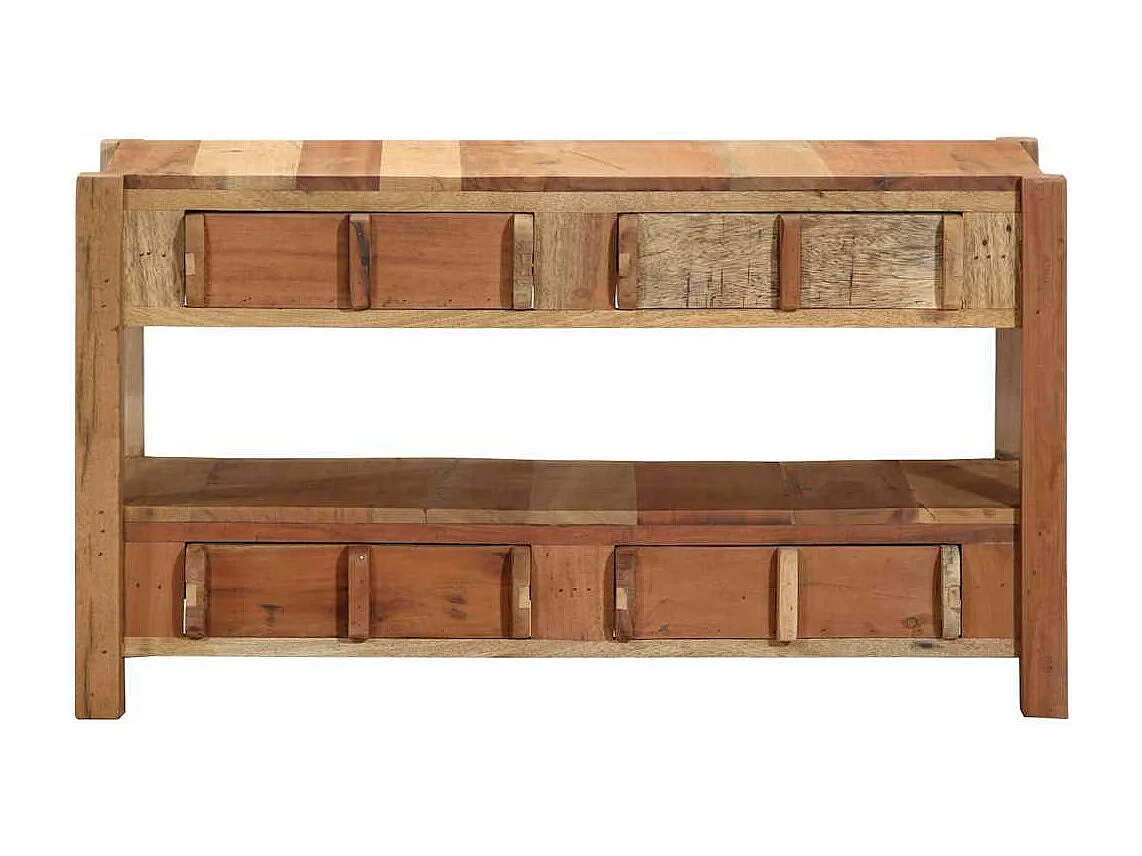 Meuble TV Marron 83 x 33 x 46 cm Bois massif de récupération