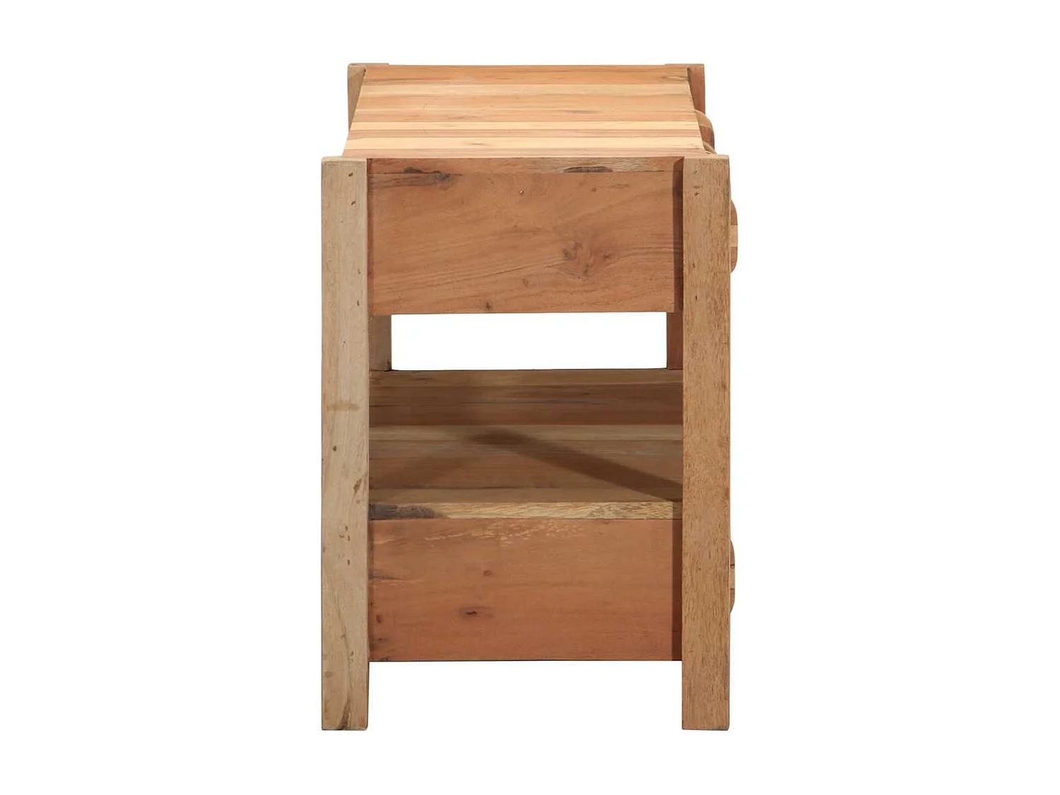 Meuble TV Marron 83 x 33 x 46 cm Bois massif de récupération