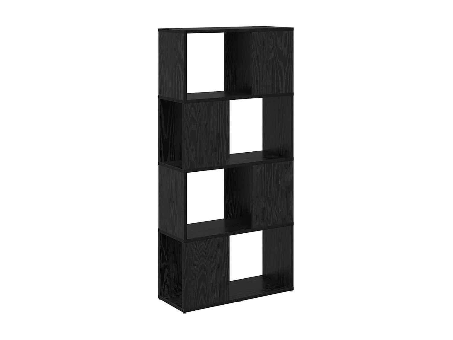 Meuble TV Noir 60 x 24 x 124 cm