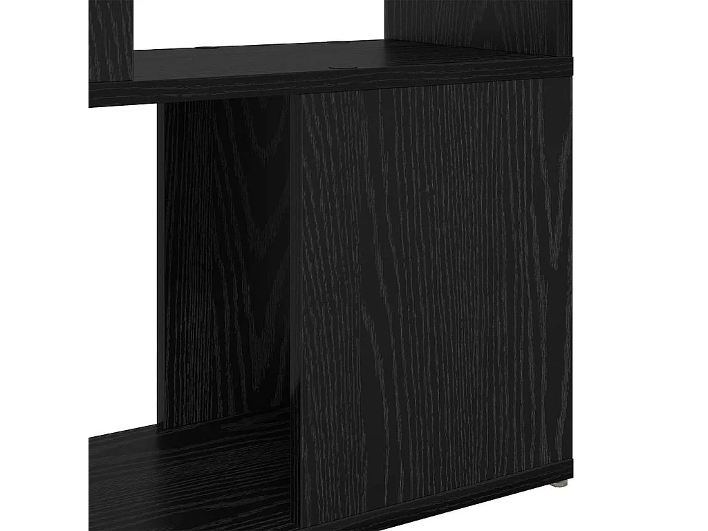Meuble TV Noir 60 x 24 x 124 cm