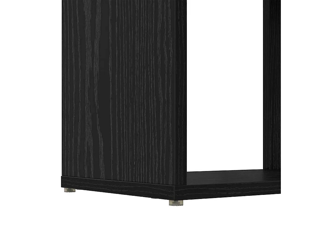 Meuble TV Noir 60 x 24 x 124 cm