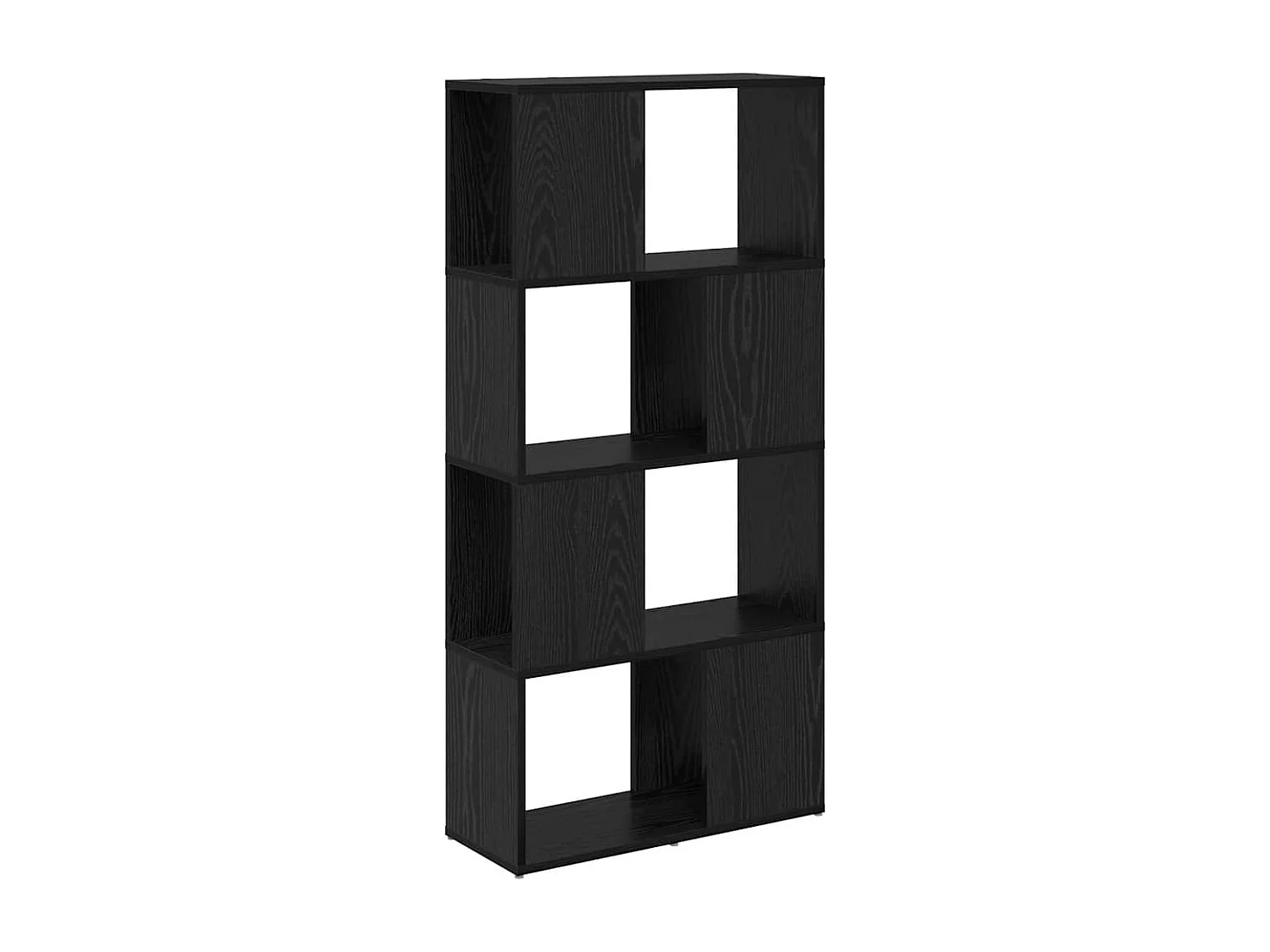 Meuble TV Noir 60 x 24 x 124 cm