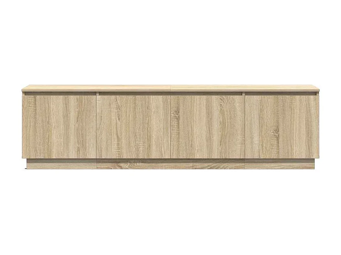 Meuble TV avec LED Chêne sonoma 180 x 38 x 49 cm