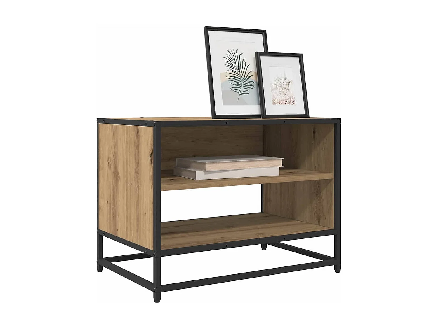 Gabinete para TV carvalho artisiano 61 x 40 x 46 cm