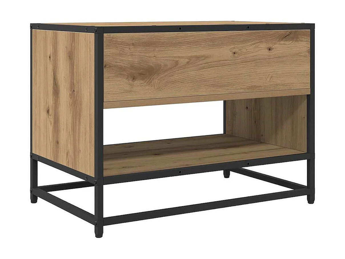 Gabinete para TV carvalho artisiano 61 x 40 x 46 cm