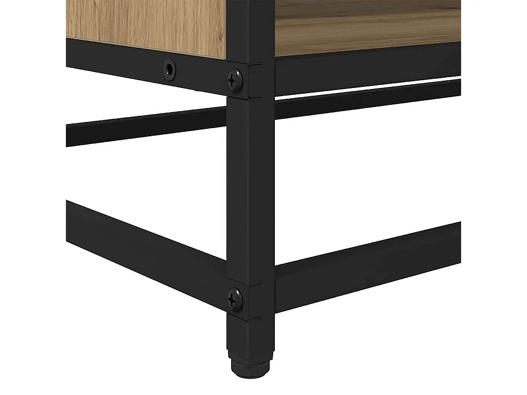 Gabinete para TV carvalho artisiano 61 x 40 x 46 cm