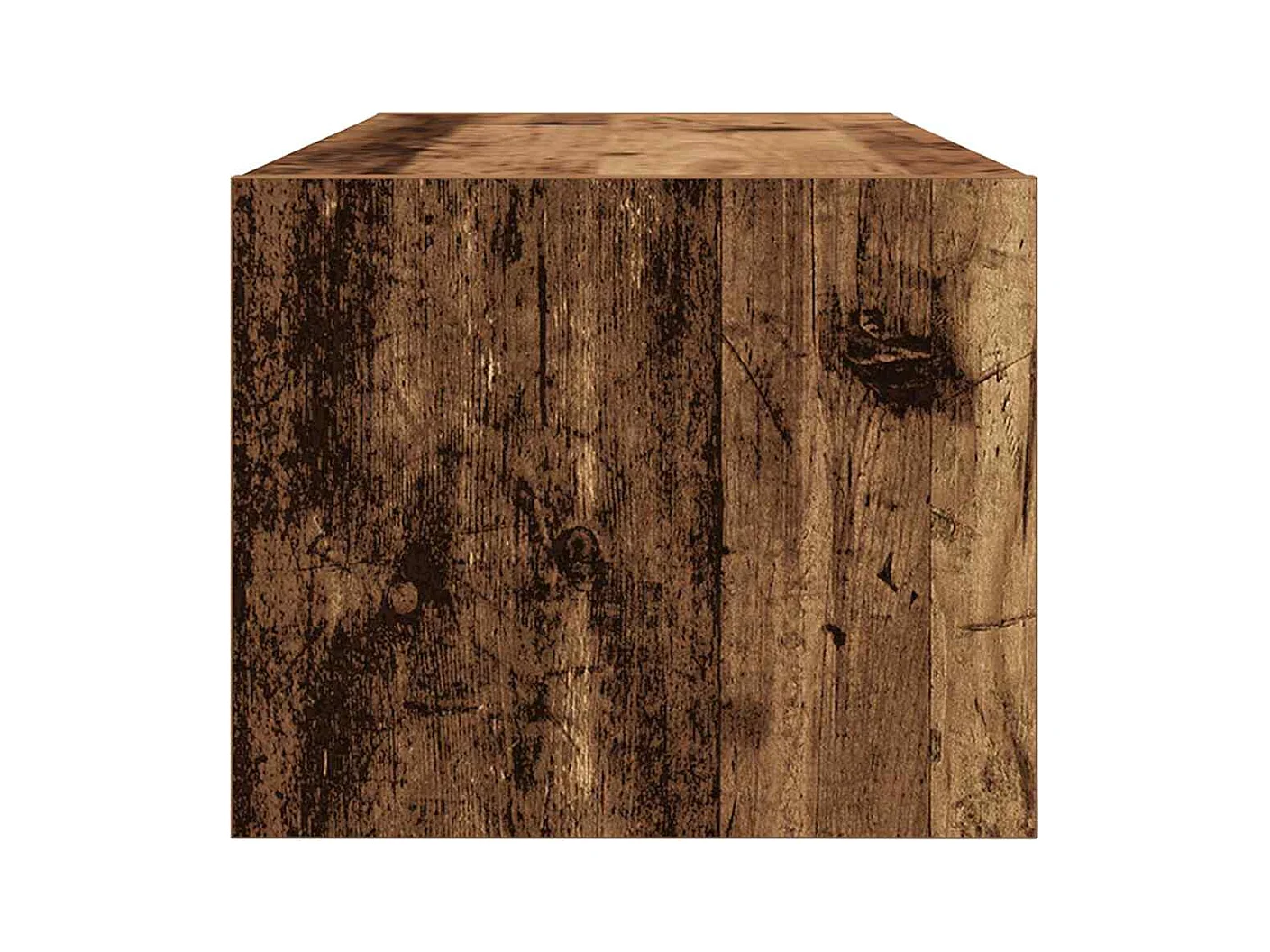 Mueble para TV madera contrachapada envejecida 80x31x25,5 cm