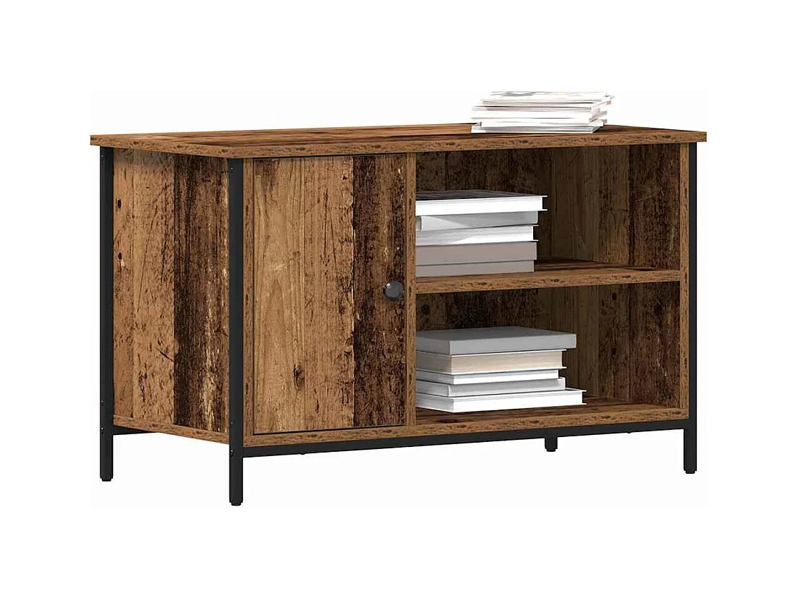 Meuble TV Bois ancien 80 x 40 x 50 cm Bois d'ingénierie