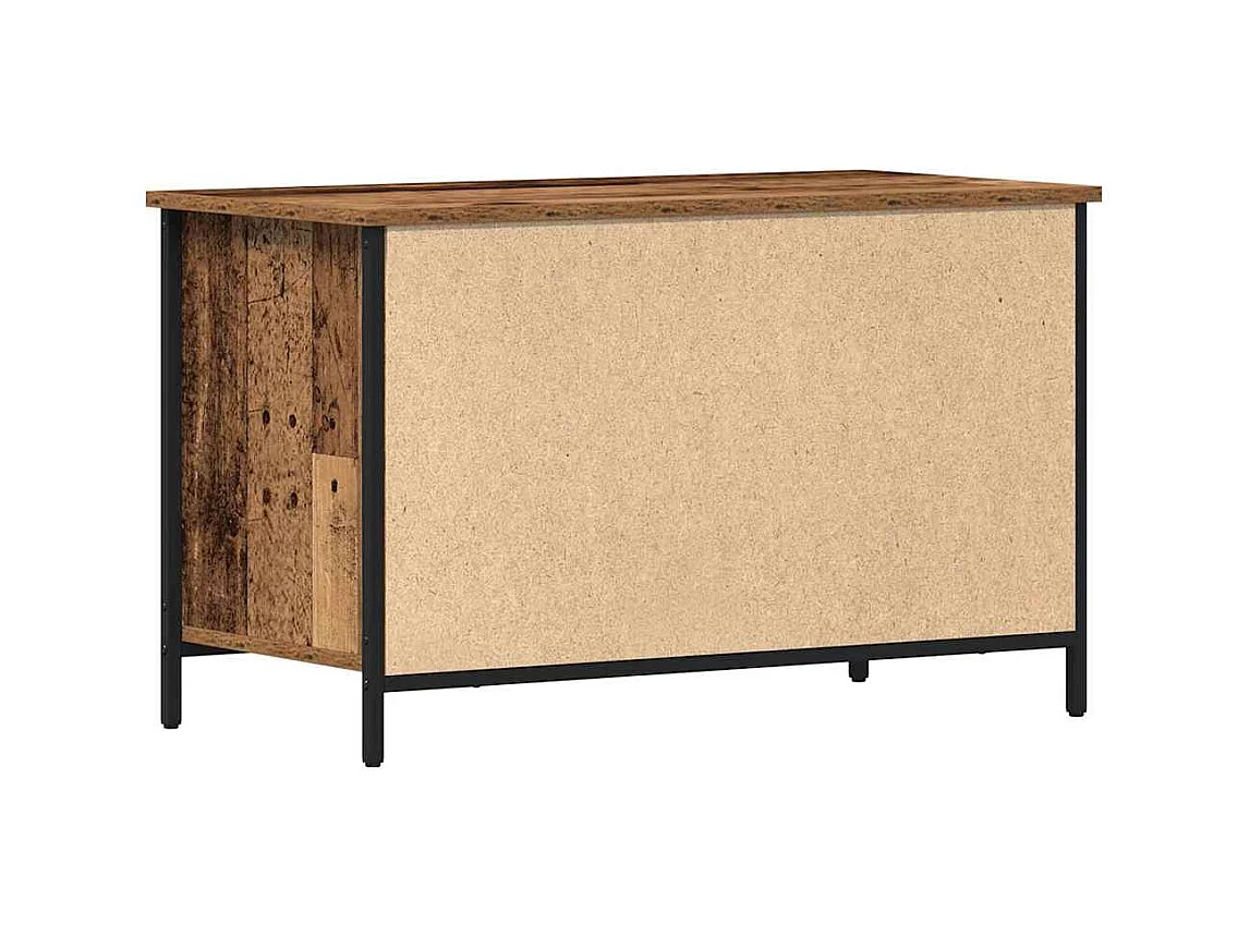 Meuble TV Bois ancien 80 x 40 x 50 cm Bois d'ingénierie