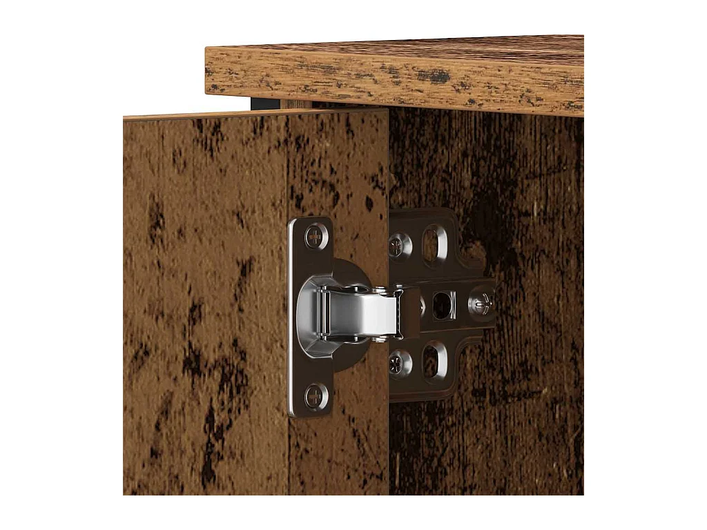 Meuble TV Bois ancien 80 x 40 x 50 cm Bois d'ingénierie