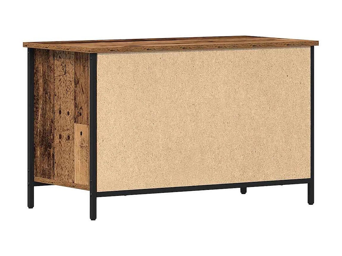 Meuble TV Bois ancien 80 x 40 x 50 cm Bois d'ingénierie