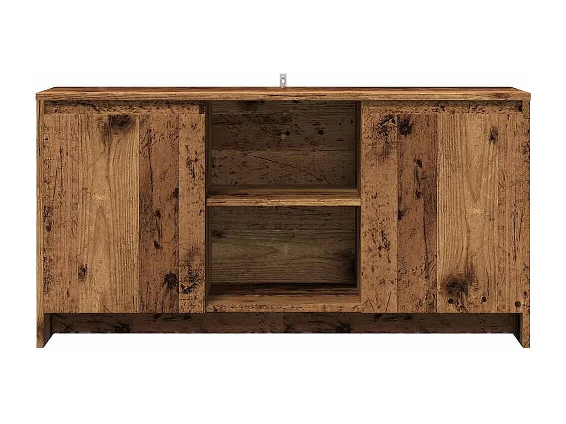 Meuble TV vieux bois 102x37,5x52,5 cm bois d'ingénierie