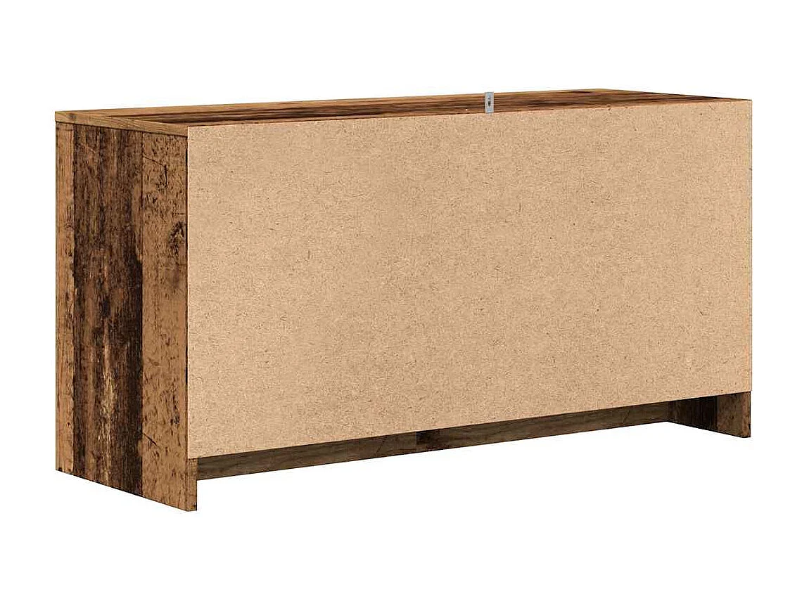 Meuble TV vieux bois 102x37,5x52,5 cm bois d'ingénierie