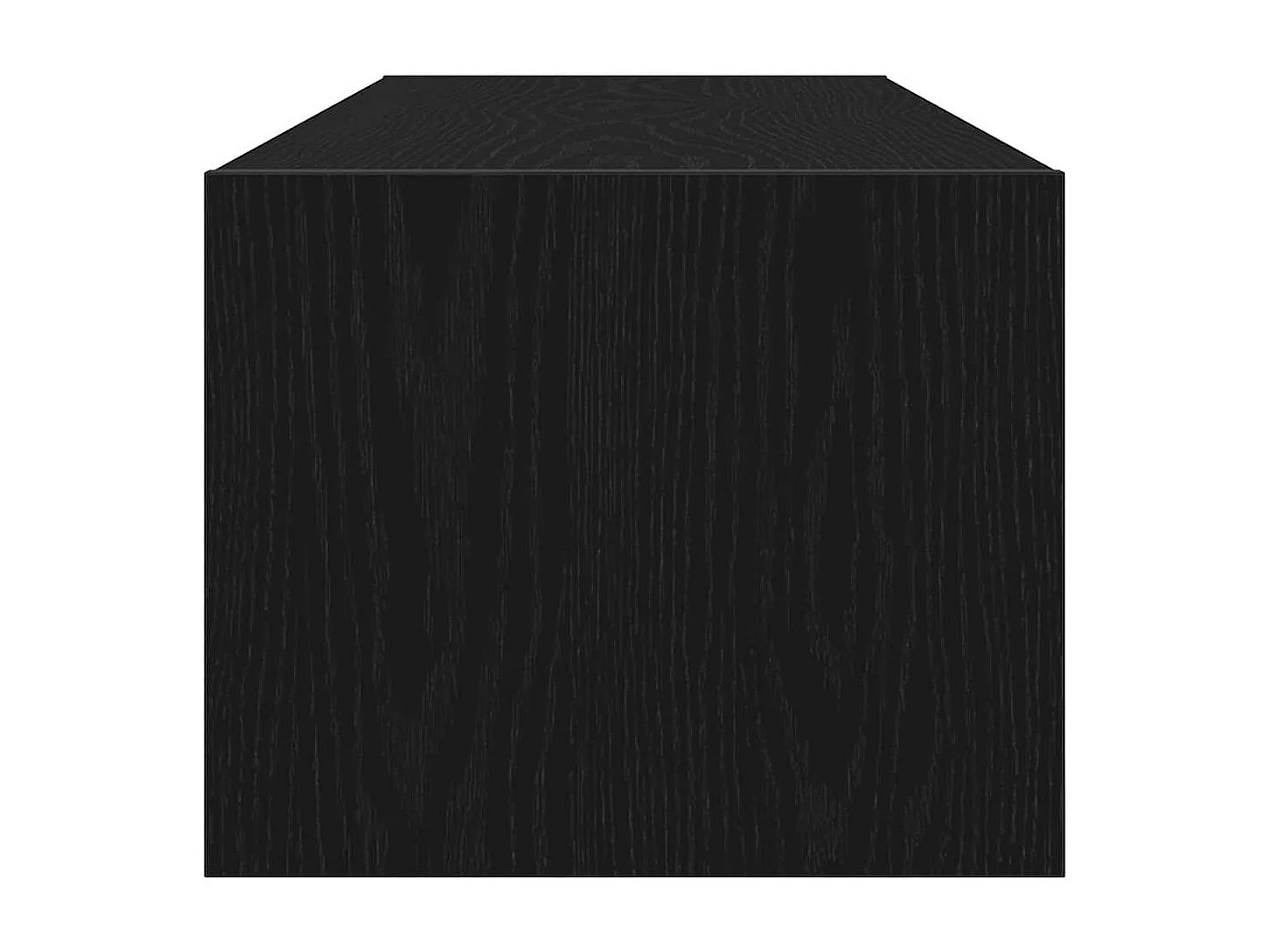 Meuble TV Chêne noir 100 x 31 x 25.5 cm Bois d'ingénierie