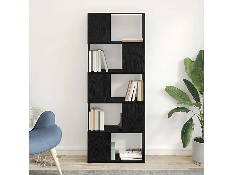 Meuble TV Noir 60 x 24 x 155 cm