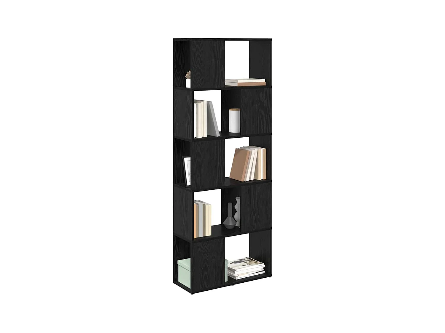 Meuble TV Noir 60 x 24 x 155 cm