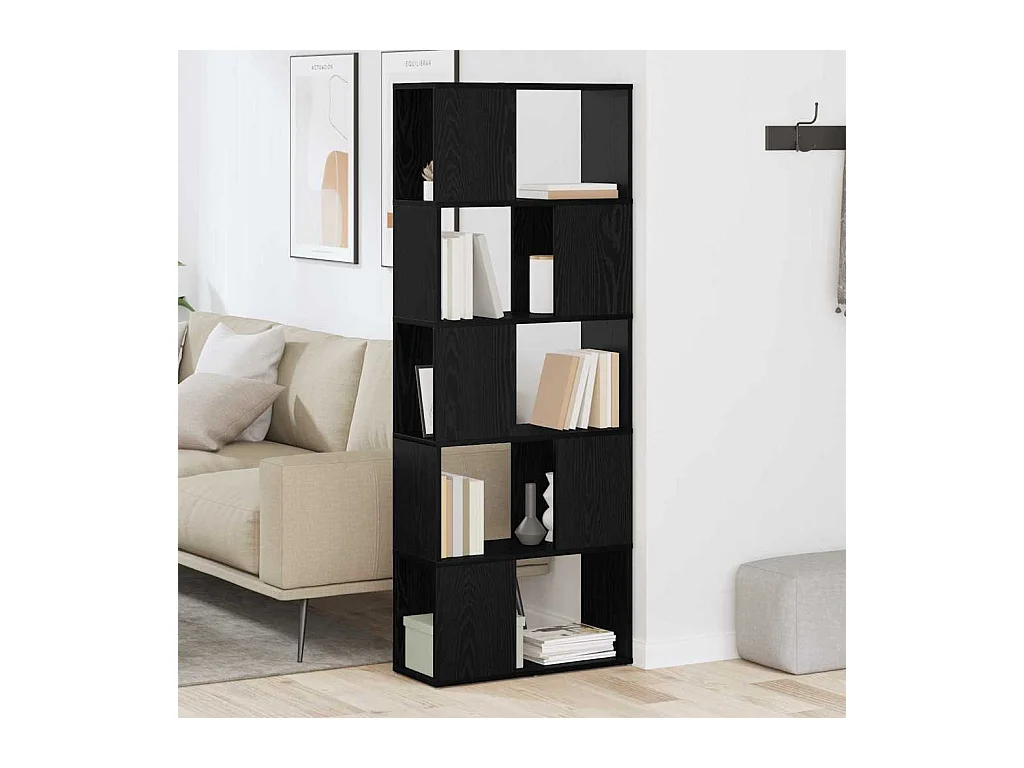 Meuble TV Noir 60 x 24 x 155 cm