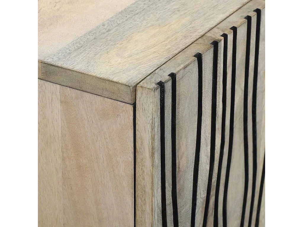 Meubles et étagères de rangement pour médias Blanc et Noir