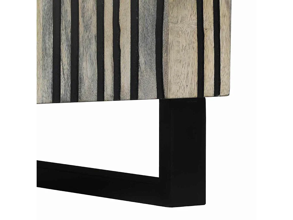 Meubles et étagères de rangement pour médias Blanc et Noir