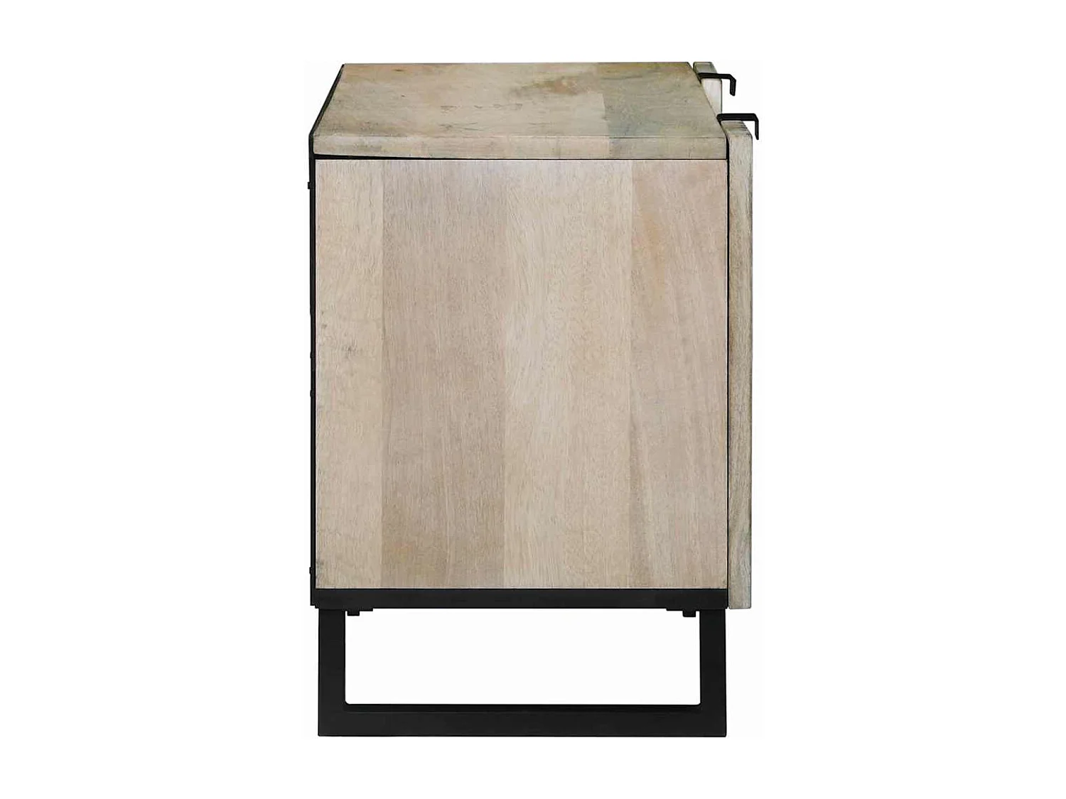 Meubles et étagères de rangement pour médias Blanc et Noir