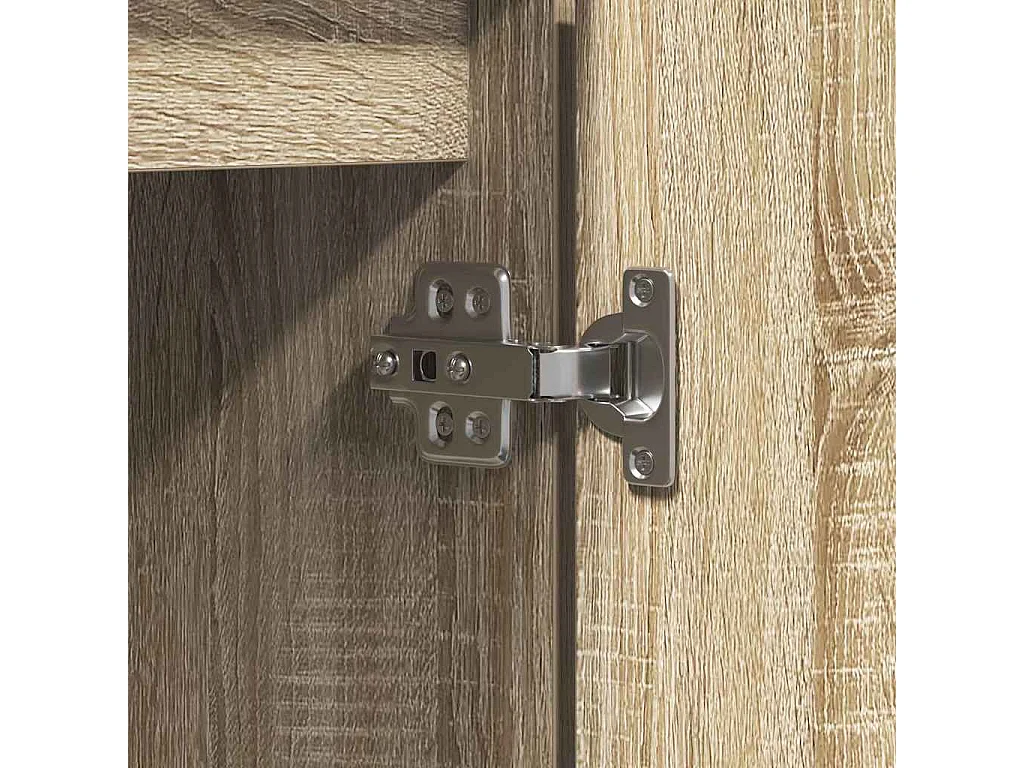 Meuble TV avec LED Chêne sonoma 100 x 38 x 49 cm