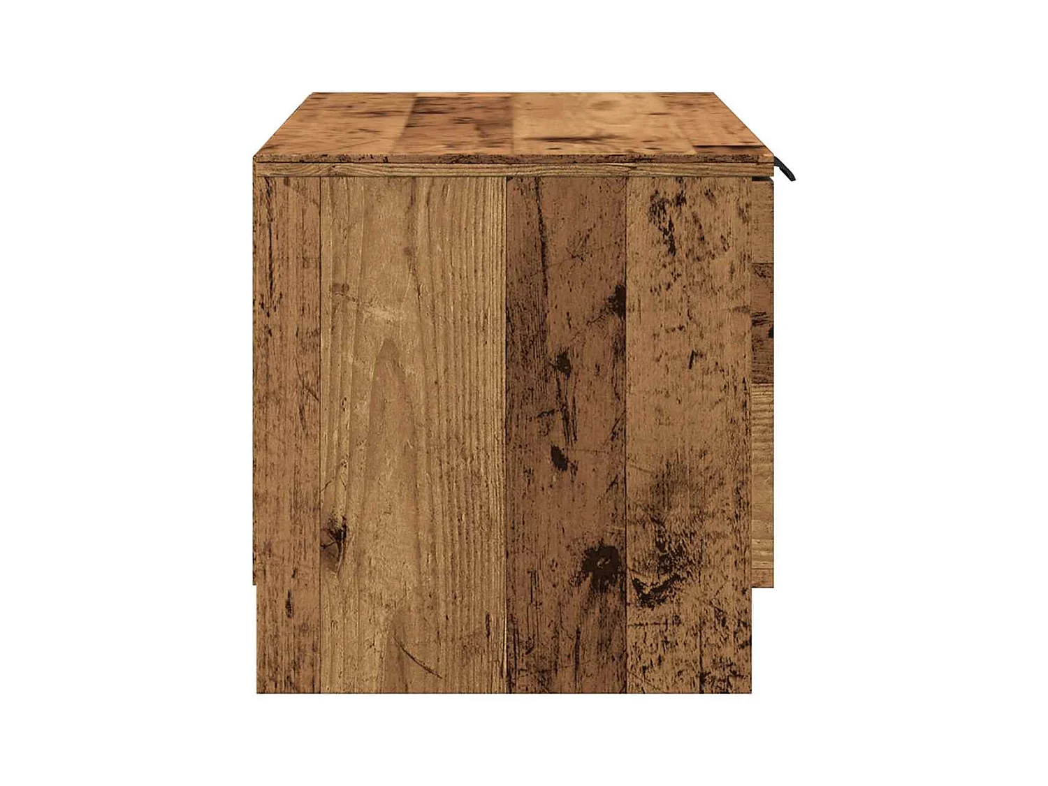 Meuble TV vieux bois 80x35x36,5 cm bois d'ingénierie