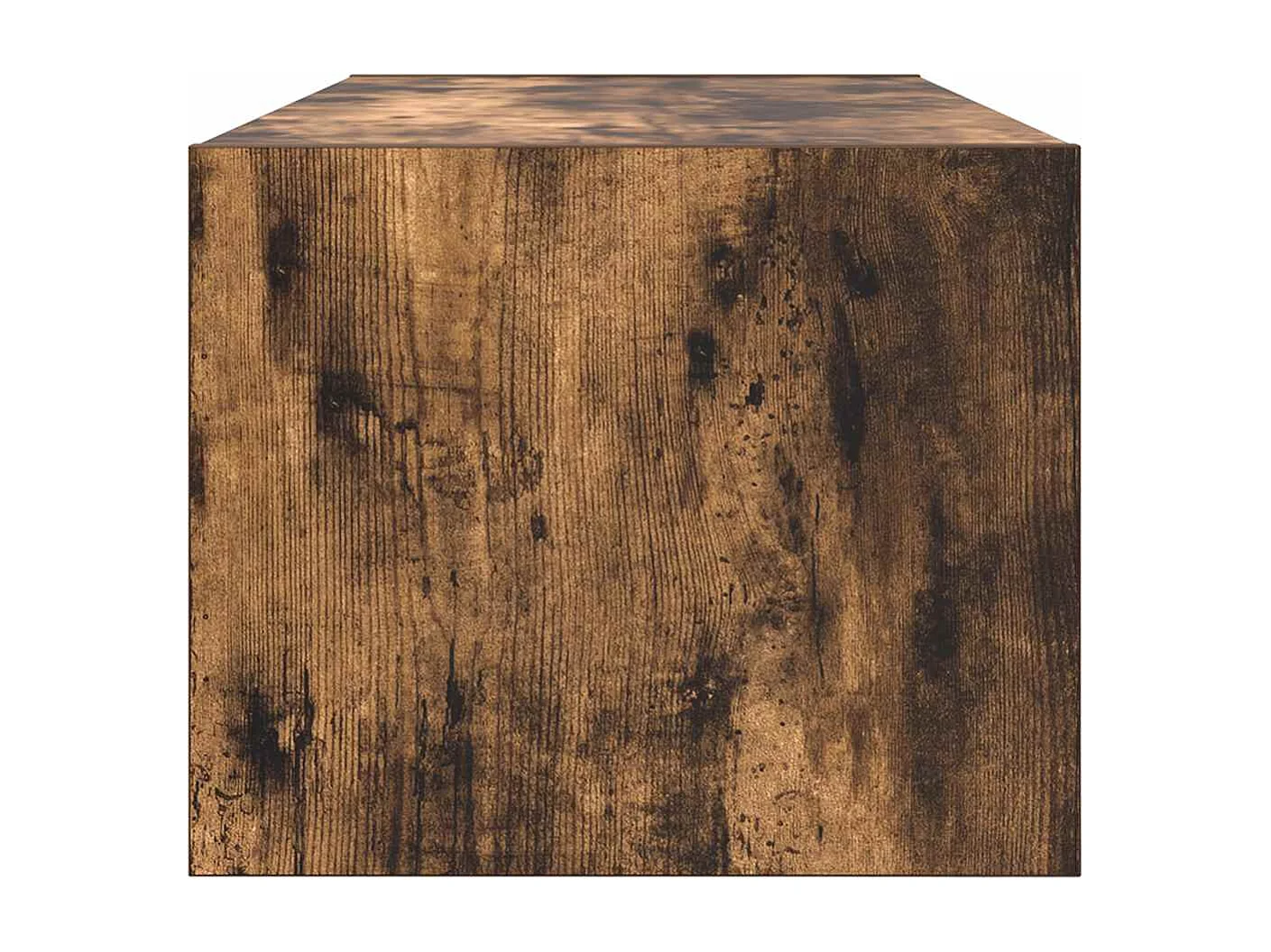 Mueble de TV de roble ahumado 80x31x25,5cm Madera de ingeniería