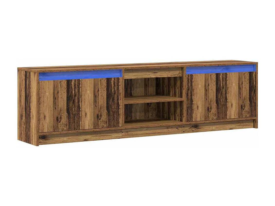 Meuble TV Marron 180 x 34 x 50 cm Bois d'ingénierie