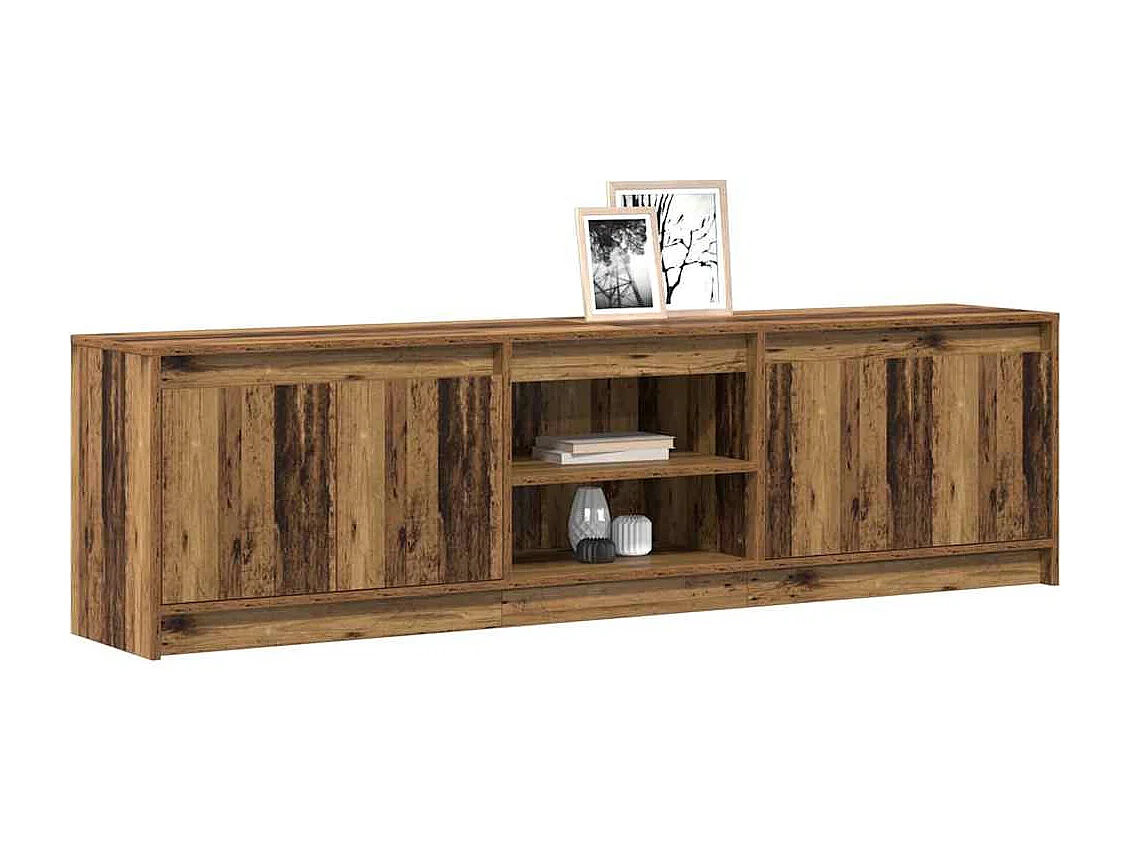 Meuble TV Marron 180 x 34 x 50 cm Bois d'ingénierie