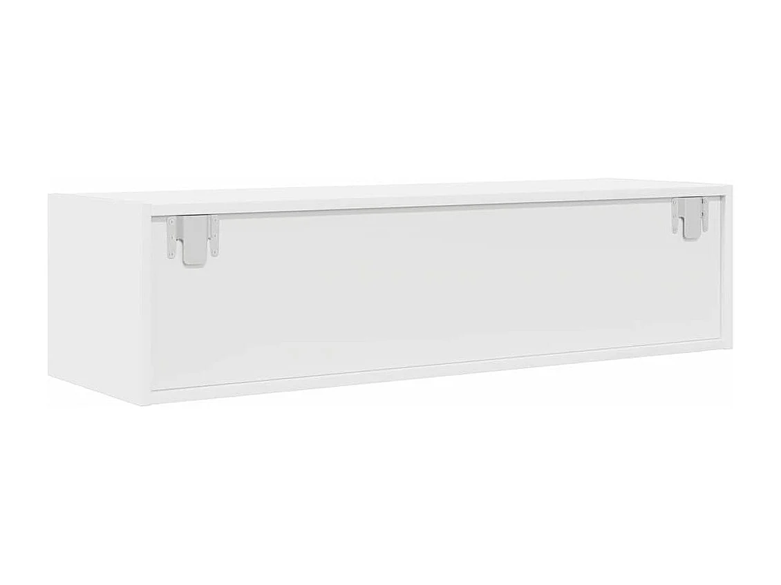 Meuble TV Blanc 100 x 31 x 25.5 cm Bois d'ingénierie
