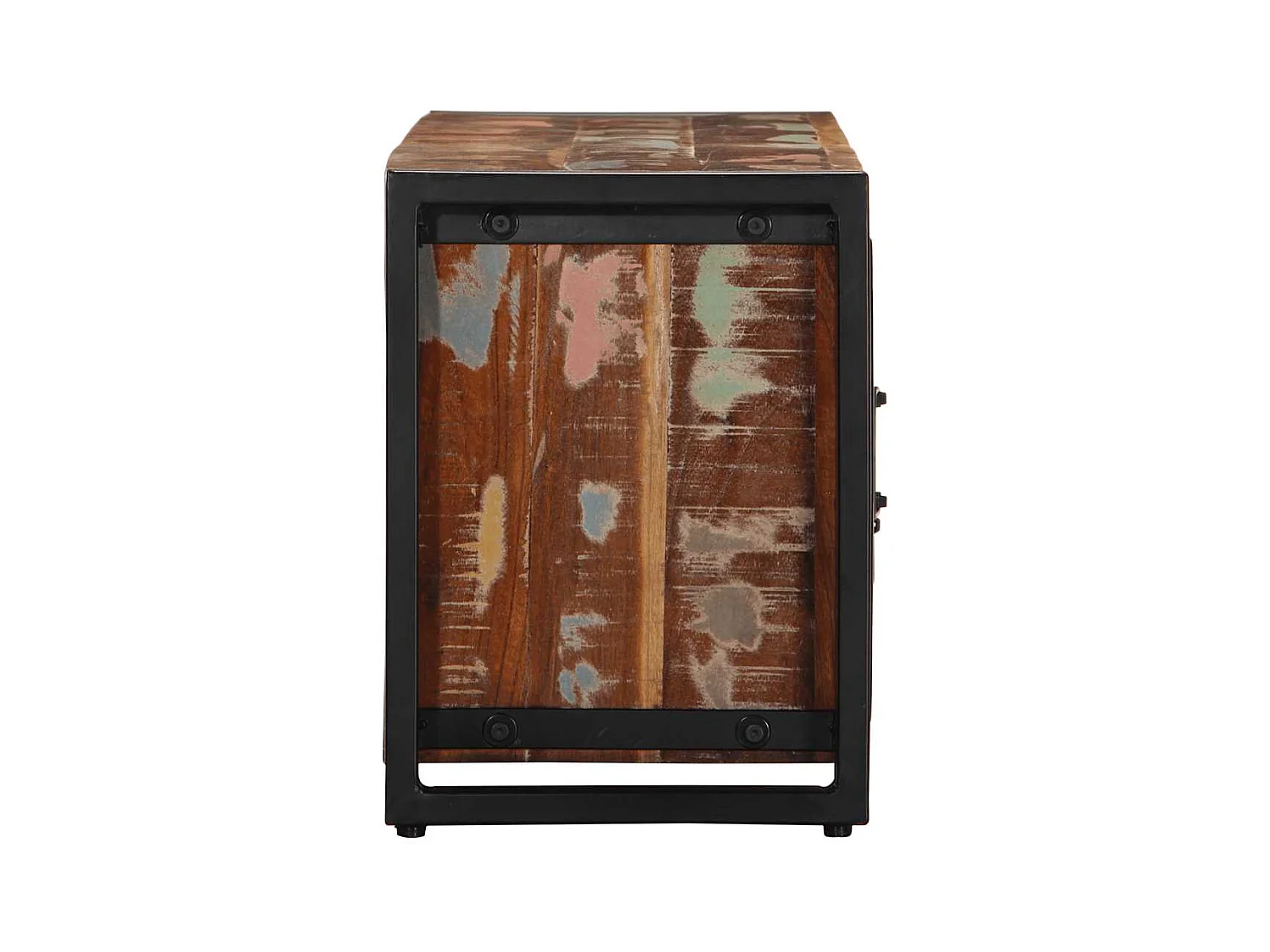 Meuble TV 100x30x40 cm Bois de récupération solide