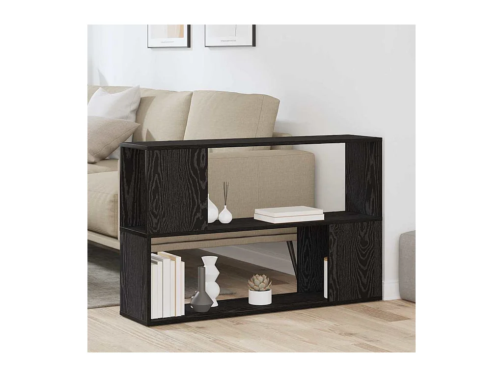 Meuble TV Noir 100 x 24 x 63 cm