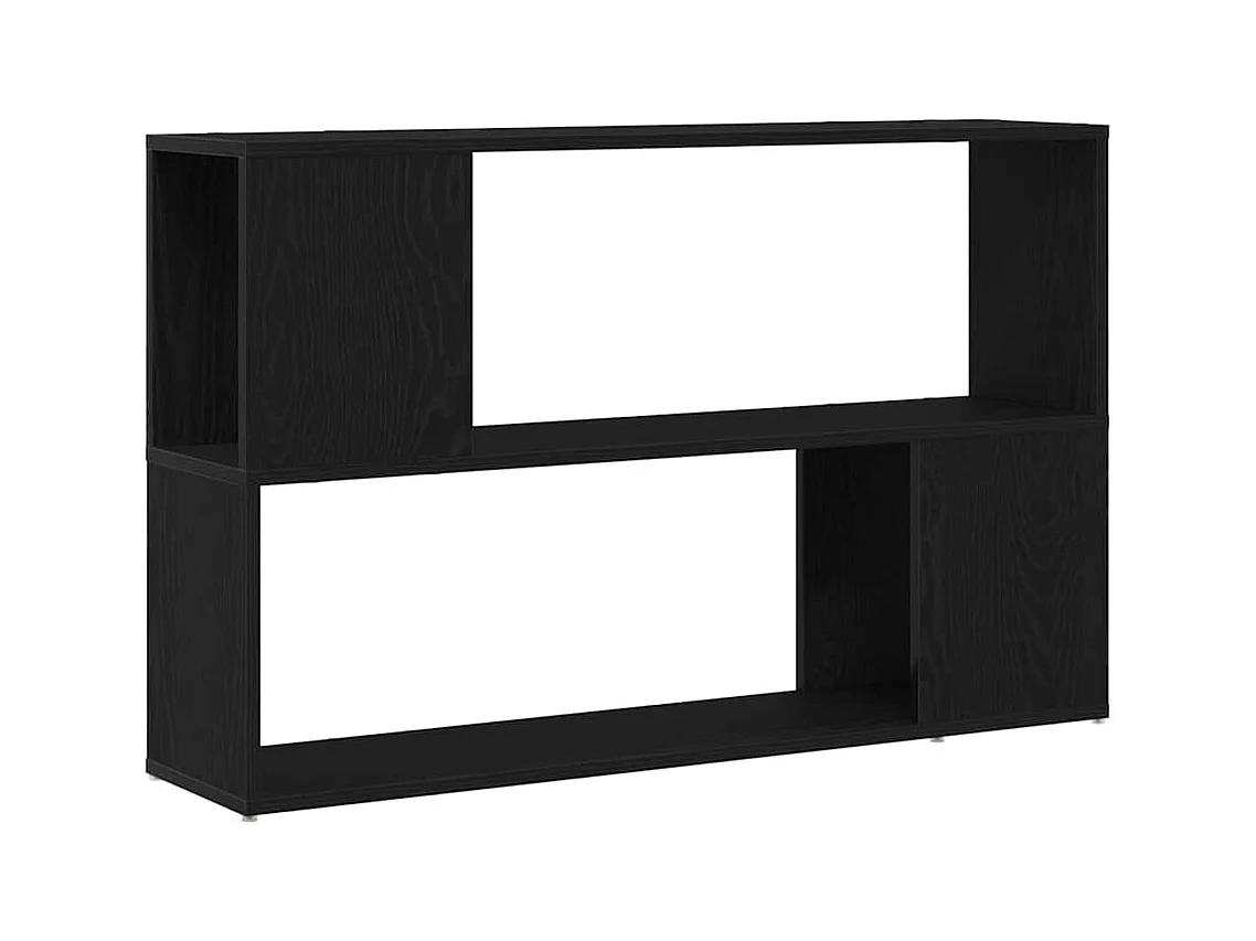 Meuble TV Noir 100 x 24 x 63 cm