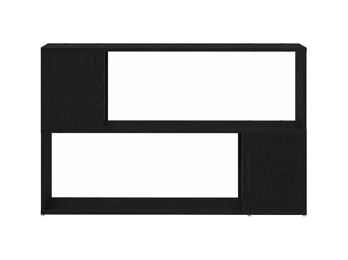 Meuble TV Noir 100 x 24 x 63 cm