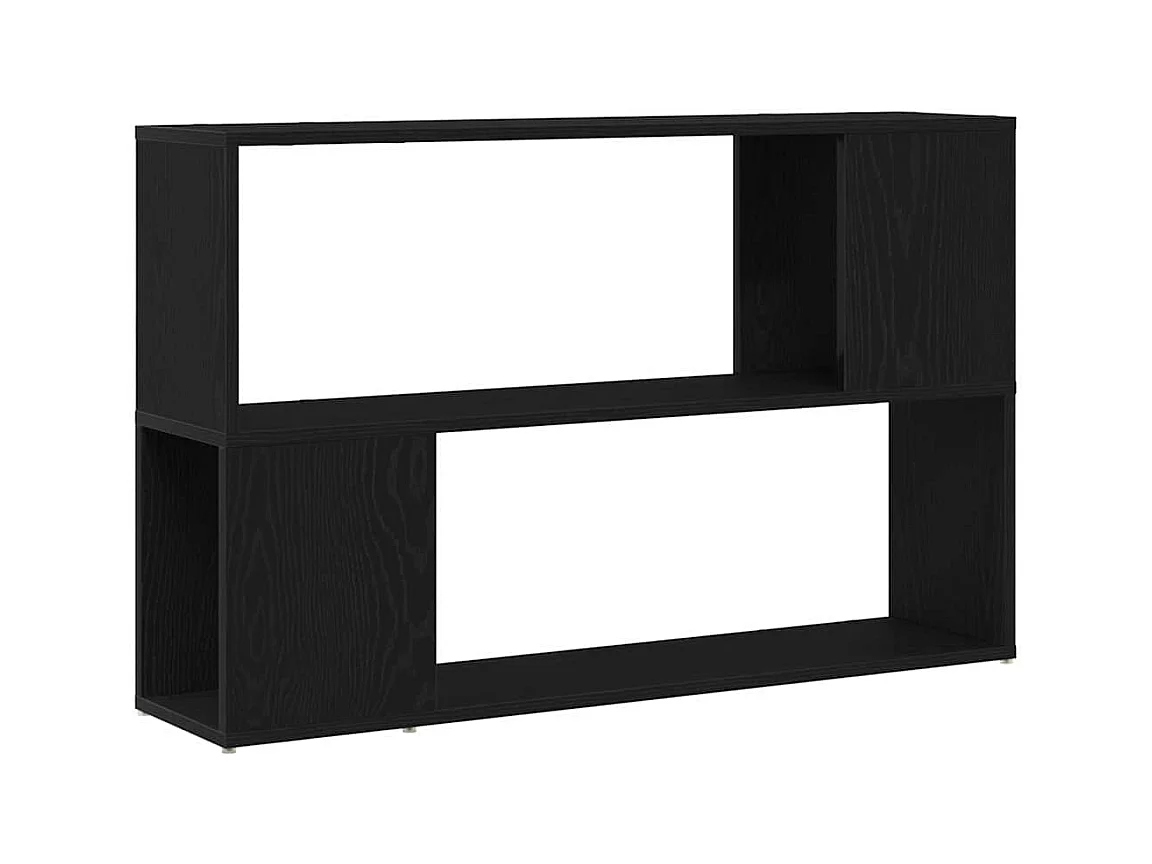 Meuble TV Noir 100 x 24 x 63 cm