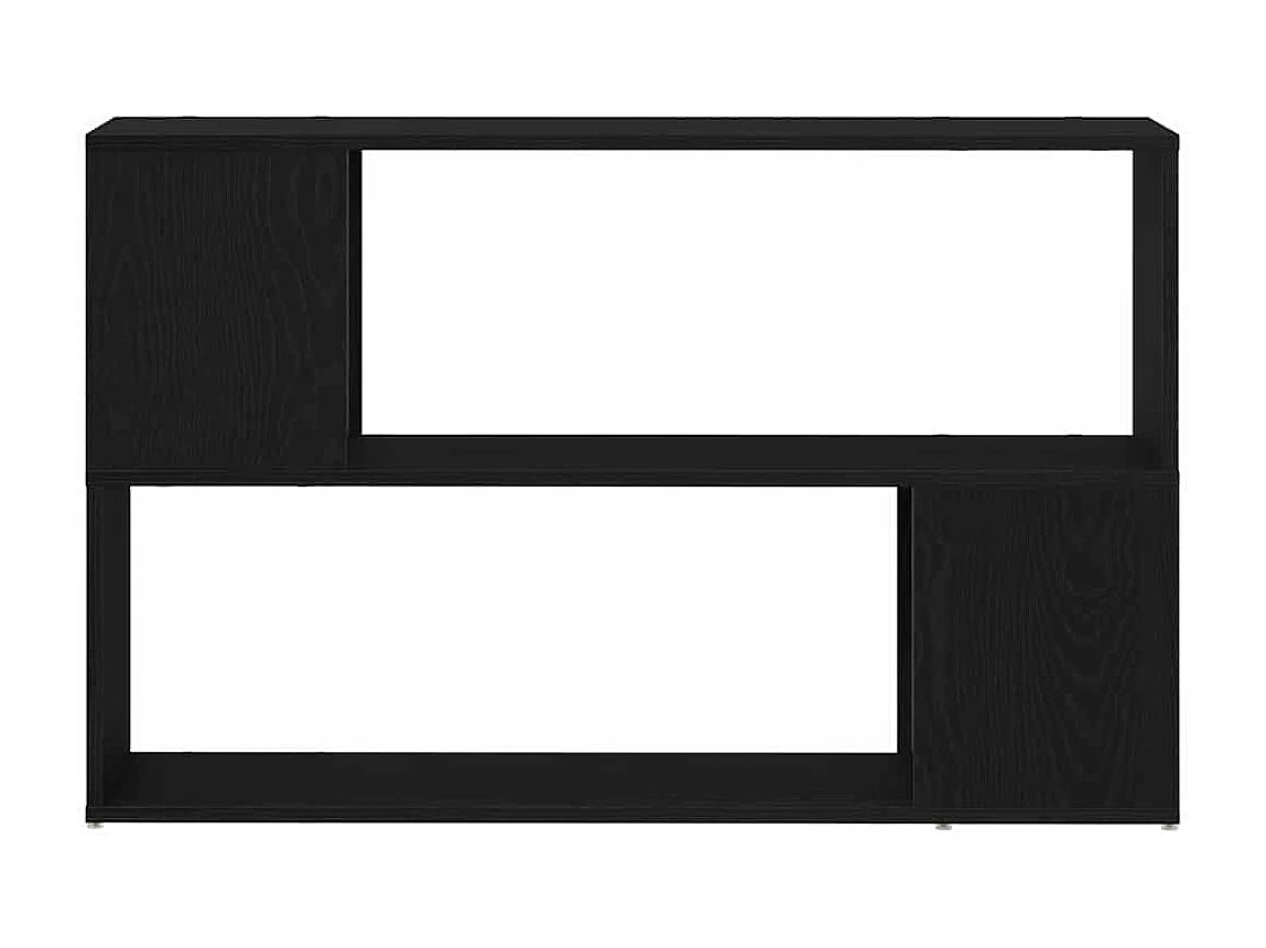 Meuble TV Noir 100 x 24 x 63 cm