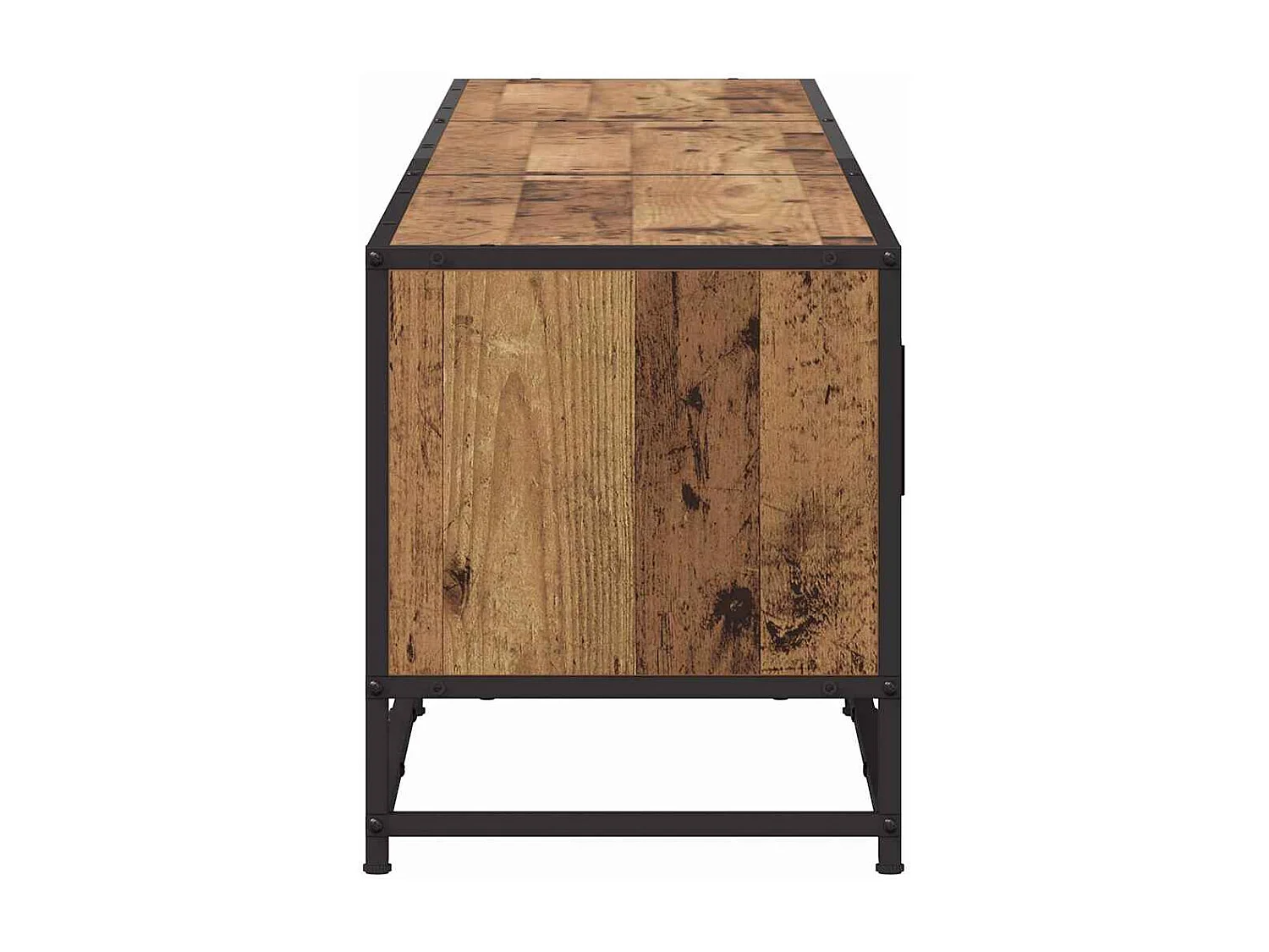 Meuble TV Bois ancien 210 x 35 x 41 cm Bois d'ingénierie