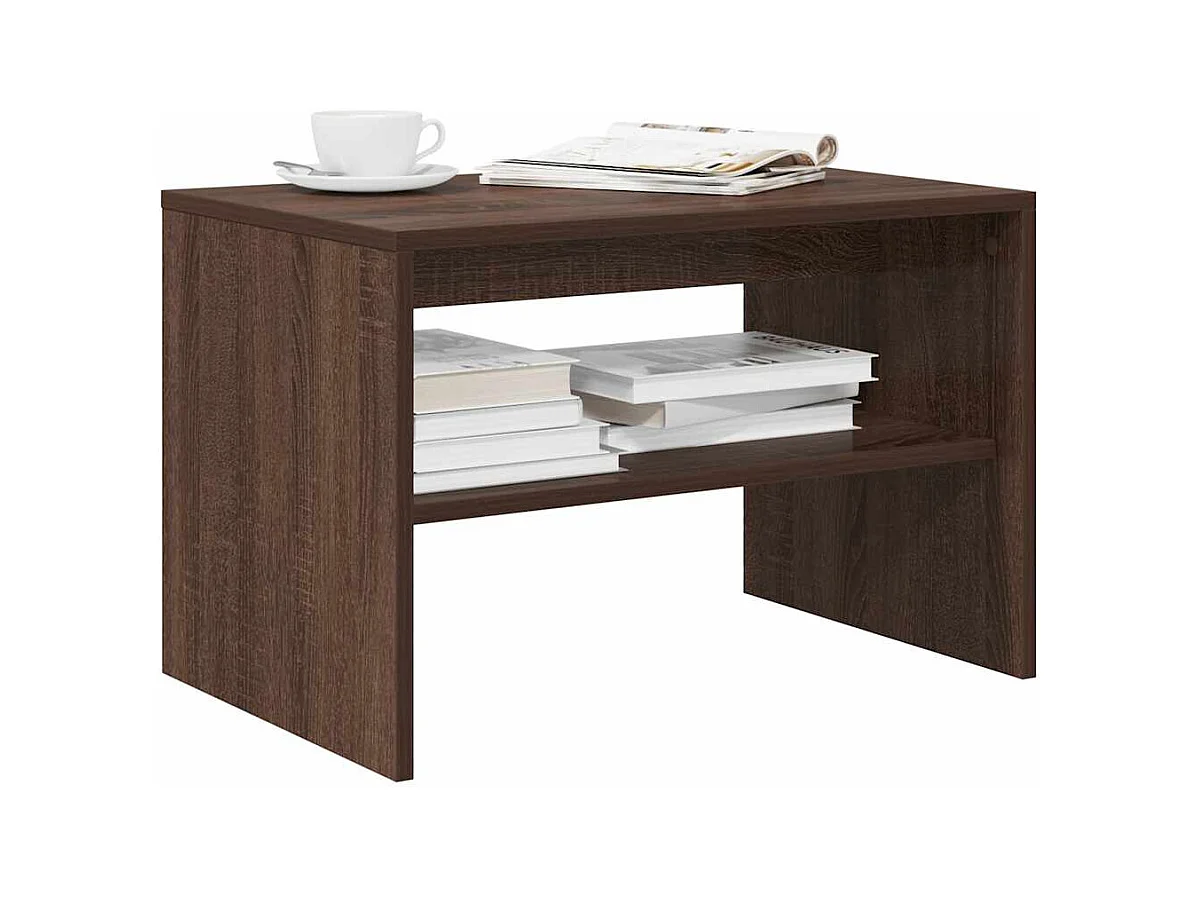 Meuble TV chêne marron 60x40x40 cm bois d'ingénierie