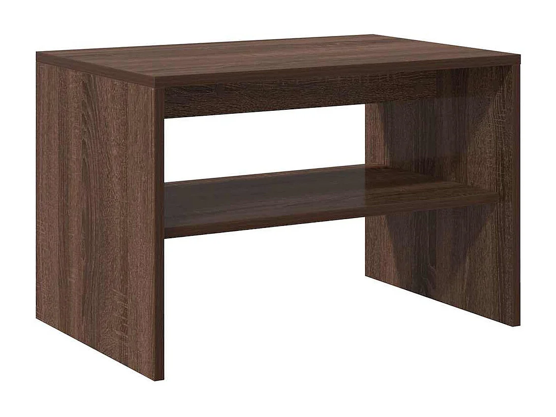 Meuble TV chêne marron 60x40x40 cm bois d'ingénierie