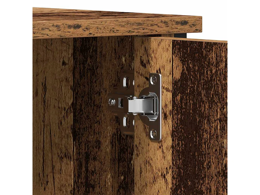 Meuble TV Bois ancien 100 x 40 x 50 cm Bois d'ingénierie