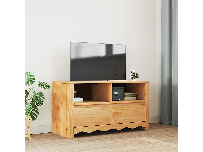 Cabinet de TV com gaveta Drammen Carvalho 99 x 43 x 55 cm